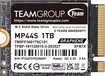 TeamGroup MP44S 1TB, M.2 2230 / M-Key / PCIe 4.0 x4, с ра...