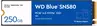 Western Digital WD Blue SN580 NVMe SSD 250GB, M.2 2280 / ...