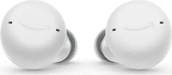 Amazon echo Buds (2. Gen) with wireless charging case white