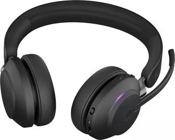 Jabra Evolve2 65 stereo USB-A UC with Charging Stand black