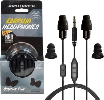 PlugFones Guardian Plus black