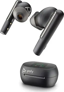 Poly Voyager Free 60+ UC, USB-A, carbon Black