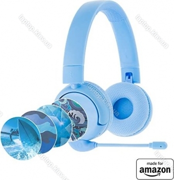 onanoff BuddyPhones Pop Time Pro blue