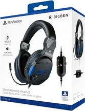 BigBen stereo Gaming headset V3 for PS4 black/blue