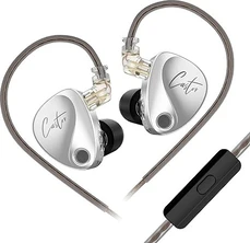KZ Castor с микрофоном silver