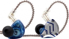 KZ ZS10 Pro without microphone glare blue