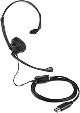 Kensington USB Mono headset with microphone and volume control