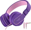 Ailihen children Headphones with cable purple