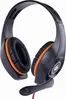 Gembird Gaming headset with volume control orange
