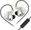 KZ Castor с микрофоном silver