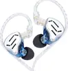 KZ ZAX without microphone blue