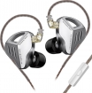 KZ ZVX with microphone silver