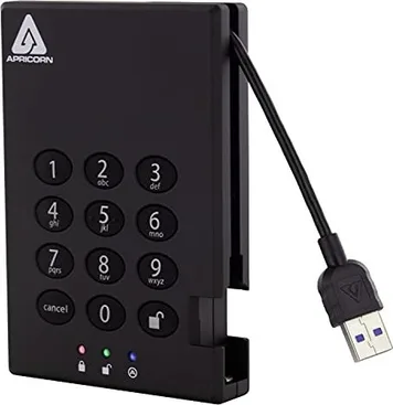 Apricorn Aegis Padlock, 500GB, USB-A 3.0