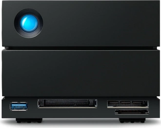 LaCie 2big Dock 2022, 48TB, +Rescue, USB-C 3.0/Thunderbolt 3 / USB-C 3.1