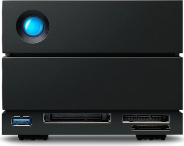 LaCie 2big Dock 2022, 32TB, +Rescue, USB-C 3.0/Thunderbolt 3 / USB-C 3.1