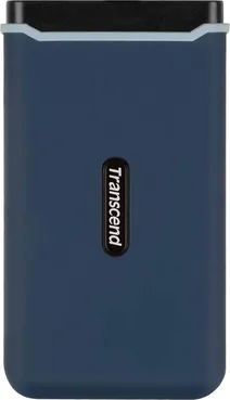 Transcend ESD370C Portable SSD, Navy Blue, 500GB, USB-C 3.1