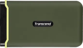 Transcend ESD380C Portable SSD, Military Green, 2TB, USB-C 3.2