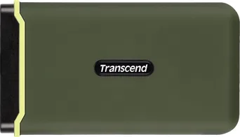 Transcend ESD380C Portable SSD, Military Green, 500GB, USB-C 3.2