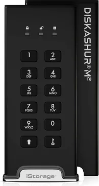 iStorage diskAshur M.2, 500GB, USB-A 3.0