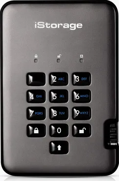 iStorage diskAshur Pro SSD, 128GB, USB-A 3.0