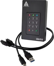 Apricorn Aegis Fortress L3, 1TB, USB 3.0 Micro-B