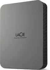 LaCie Mobile Drive Secure, Space Gray, 5TB, USB-C 3.0