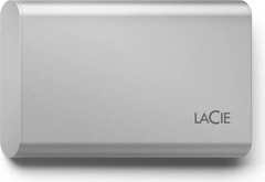 LaCie Portable SSD V2, 1TB, +Rescue, USB-C 3.1