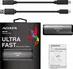 ADATA SE760, Titan-Gray, 2TB, USB-C 3.1