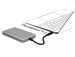 DeLOCK External Portable M.2 PCIe NVMe SSD, 240GB, Thunderbolt 3 / USB-C 3.1
