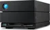 LaCie 2big Dock 2022 +Rescue, 16TB, USB-C 3.0/Thunderbolt 3 / USB-C 3.1 mit DisplayPort 1.4
