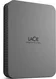 LaCie Mobile Drive Secure, Space Gray, 4TB, USB-C 3.0