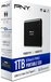 PNY EliteX-PRO Portable SSD, 1TB, USB-C 3.2