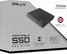 PNY Pro Elite Portable SSD, Dark Grey, 500GB, USB-C 3.1