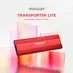 Patriot Transporter Lite External Portable SSD, 1TB, USB-C 3.1
