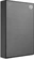 Seagate One Touch Portable HDD with Password, Space Gray, 1TB, +Rescue, USB 3.0 Micro-B