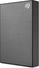 Seagate One Touch Portable HDD with Password, Space Gray, 2TB, +Rescue, USB 3.0 Micro-B