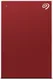 Seagate One Touch Portable HDD +Rescue, Red, 4TB, USB 3.0 Micro-B