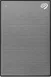 Seagate One Touch Portable HDD +Rescue, Space Gray, 4TB, USB 3.0 Micro-B