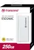 Transcend ESD260C Portable SSD, 250GB, USB-C 3.1