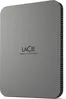 LaCie Mobile Drive Secure, Space Gray, 2TB, USB-C 3.0