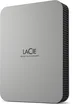 LaCie Mobile Drive V2, Moon Silver, 5TB, USB-C 3.0