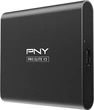 PNY Pro Elite V2 Portable SSD, 1TB, USB-C 3.1