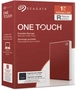 Seagate One Touch Portable HDD, Red, 1TB, +Rescue, USB 3....