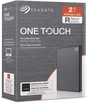 Seagate One Touch Portable HDD with Password, Space Gray,...