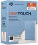 Seagate One Touch Portable HDD with Password, Light Blue,...