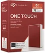 Seagate One Touch Portable HDD +Rescue, Red, 5TB, USB 3.0...
