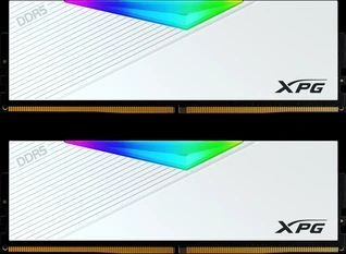 ADATA XPG LANCER RGB White Edition DIMM Kit 32GB, DDR5-6400, CL32-39-39