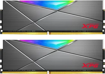 ADATA XPG Spectrix D50 RGB Tungsten Grey DIMM Kit 16GB, DDR4-3600, CL18-22-22