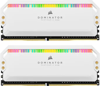 Corsair Dominator Platinum RGB White DIMM Kit 16GB, DDR4-3200, CL16-20-20-38
