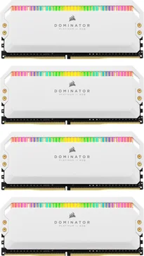 Corsair Dominator Platinum RGB White DIMM Kit 64GB, DDR4-3200, CL16-20-20-38